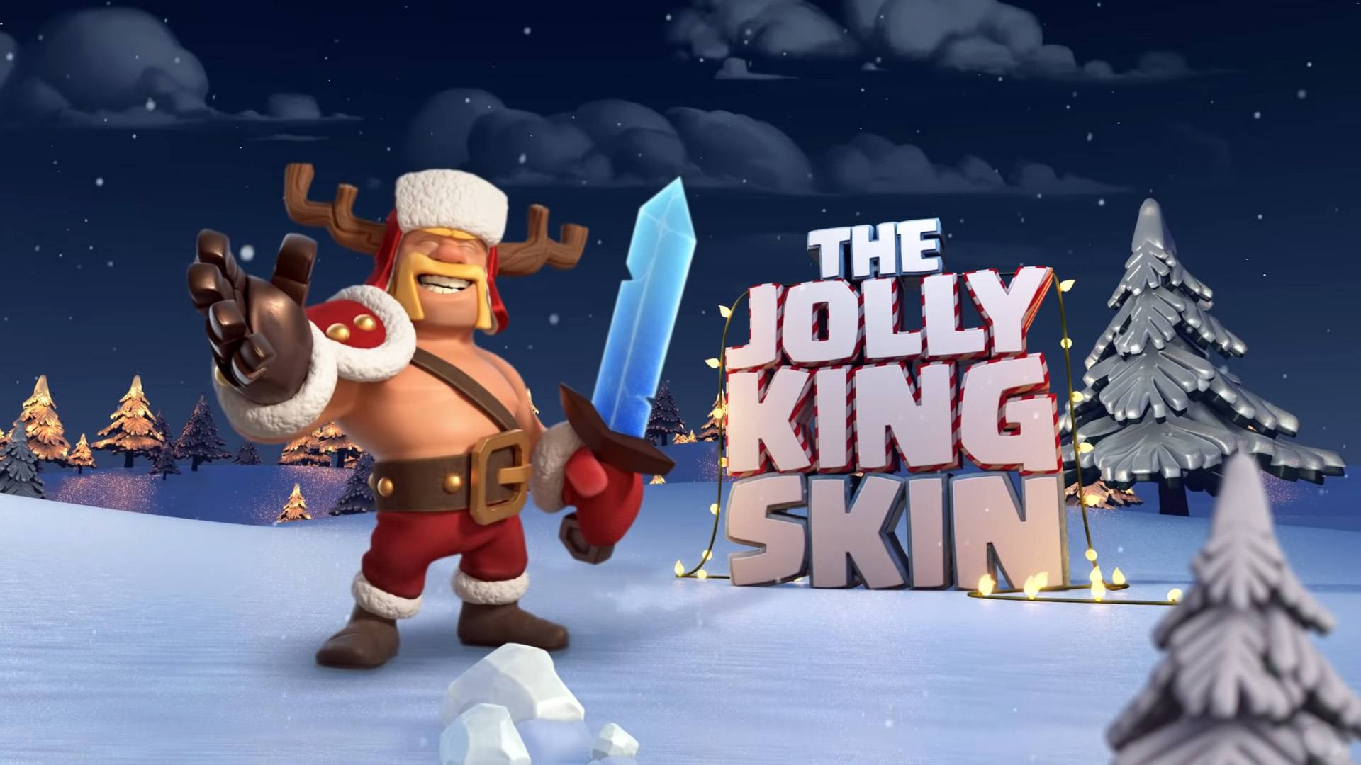 Clash of clans xmas trees by year