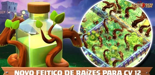 O Novo Feitiço de Raízes no Clash of Clans!