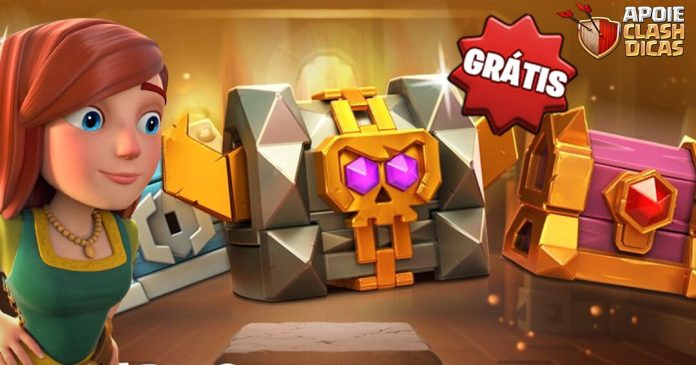 Link voucher de Baús Grátis no Clash of Clans