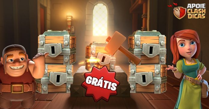 Caça ao Tesouro no Clash of Clans: Resgate 5 Baús Grátis Agora!