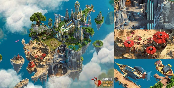 Paisagem Clash of Dragons: Detalhes e Exclusividades