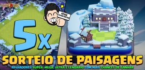 Sorteio de Paisagens no Clash of Clans – Participe e Concorra!